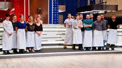Pavimento SPC professionale scelto da Parital Group per gli studi TV di Hell's Kitchen