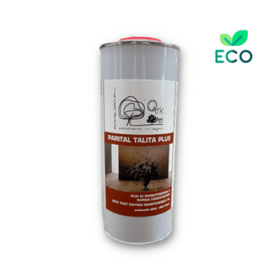 Parital Talita Plus: olio rigenerante a rapida essiccazione per pavimenti in legno naturale oliati.